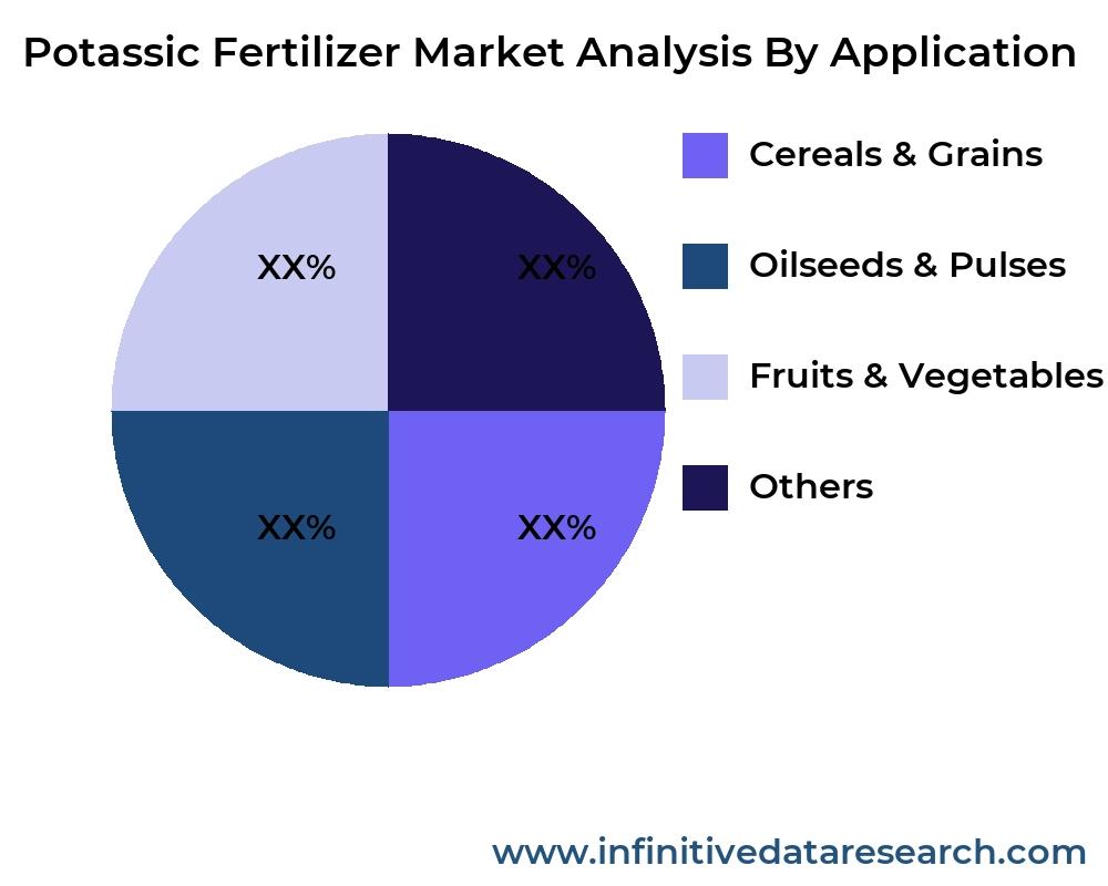 Potassic Fertilizer market by application - Infinitive Data Research