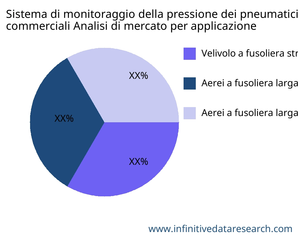 Sistema di monitoraggio della pressione dei pneumatici e della temperatura dei freni per aerei commerciali mercato per applicazione - Infinitive Data Research